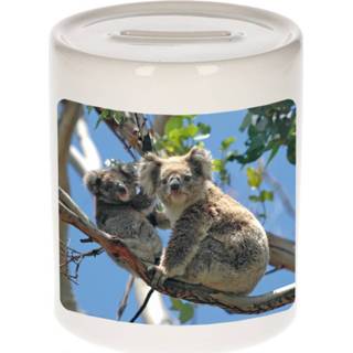 👉 Spaarpot One Size meerkleurig jongens meisjes Dieren koala beer foto 9 cm en - Cadeau spaarpotten koalaberen liefhebber 8720276879743