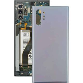 👉 Batterij zilver active Back Cover voor Samsung Galaxy Note10 (Zilver)