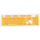 👉 Toetsenbord geel active Toetsenbord>Siliconen 104 toetsen Double Shot PBT Backlit Keycaps voor mechanisch (geel) 6922009745215