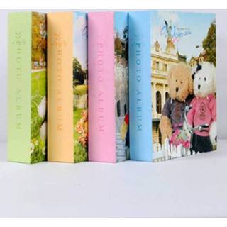 👉 Fotoalbum active 6 Inch 200 Vellen Zonder Boksen Eenvoudige Dunne Film (Bears Colour Mixed Delivery)