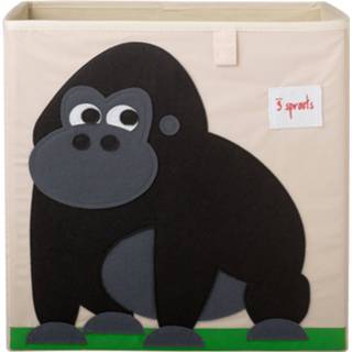 👉 Zwart Black Gorilla 3 Sprouts - Storage Box 696859272509
