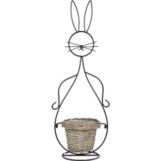 👉 IJzer zwart Clayre & Eef Plantenstandaard Binnen 5y0823 15*23*67 Cm - 8717459766686