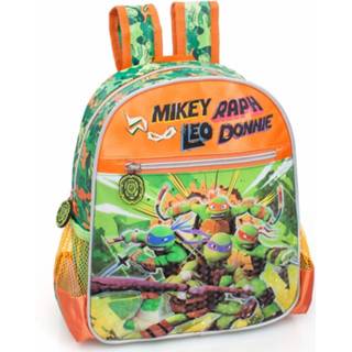 👉 Jongens rugzak oranje multikleur peuters Ninja Turtles Peuter 30 X 25 11 Cm 5607372771160