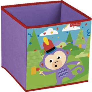 👉 Paars polyester Fisher-price Opbergbox Aap 31 X Cm 8430957101826