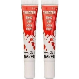 👉 2x Tube Film Bloed 15 Ml - Horror Nep 8719538741645