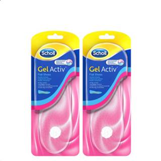 👉 Inlegzool gel Scholl Inlegzolen Activ Platte Schoenen - 1 Paar X2 8710552296746