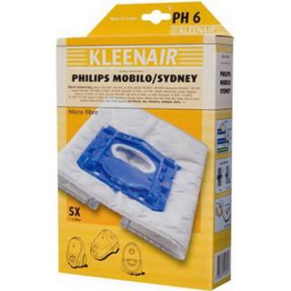 👉 Stofzuigerzak Kleenair 5 Stofzuigerzakken Philips S-bag + 1 Filter 8710881516034