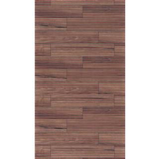 👉 Plank bruin zwart Watermat-aquamat Op Rol 65cmx15m 7141233000955