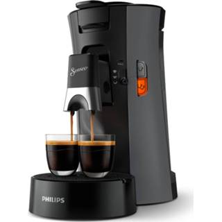 👉 KoffiePad machine grijs Philips Senseo® Select Koffiepadmachine Csa230/50 - Donkergrijs 8710103938118