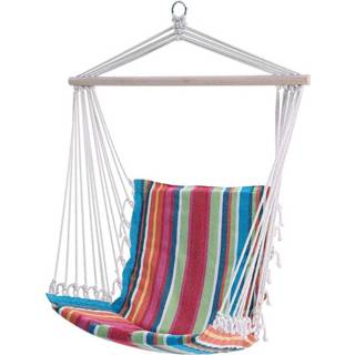 👉 Hangmat multikleur Feel Furniture - Hangstoel Met Rugleuning 8719743424548