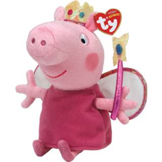 👉 Beanie active TY Original Beanies Peppa Pig Knuffel Prinses 15 cm 8421461295