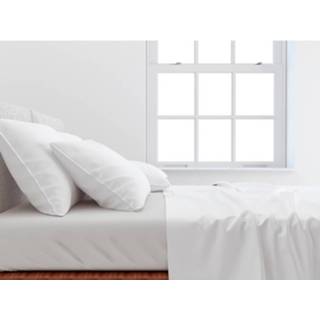 👉 Wit katoen satijn Zo Home Satinado Laken - White 270x290cm 8718518278850