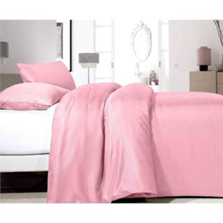 👉 Dekbedovertrek roze Zensation Satin Point Hot Pink-200x200/220 8719242088920