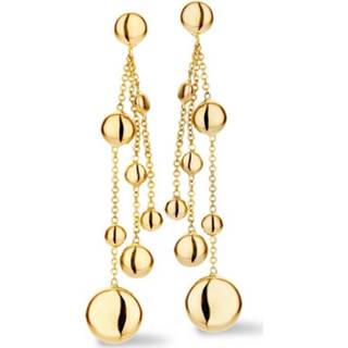 👉 Oorbel active Tirisi jewelry venice 18 karaats geelgouden oorsieraden