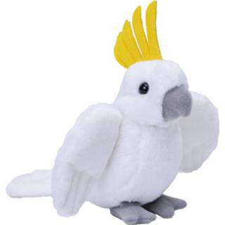 👉 Knuffel wit pluche Wild Republic Kaketoe Junior 13 Cm 92389239546