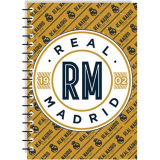 👉 Schrift bruin papier Real Madrid Junior 17 X 25 Cm 8719817821617