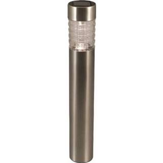 Buitenlamp RVS zilver edelstaal zilverkleurig Luxform Tuinlamp Tacoma 6,2 X 50,4 Cm 3-pack 8719099343159