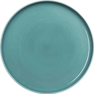 👉 Dinerbord porselein blauw Asa Selection Kolibri Petrol Ø 26.5 Cm 4024433342830