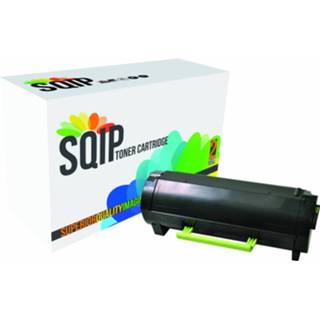 👉 Tonercartridge zwart Sqip Gereviseerde Voor Lexmark Ms610 Ultra - Hoge Opbrengst 7612735067147