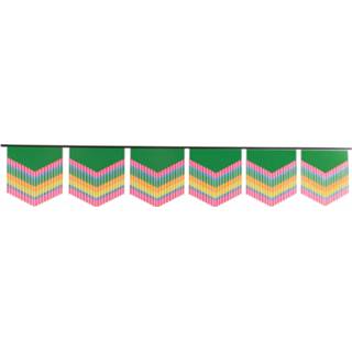 👉 Vlaggenlijn papier multikleur Party Stars Gekleurd 3 Meter 5420042284506