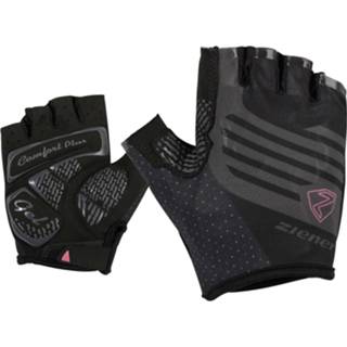 👉 Bike zwart vrouwen Ziener - Clarete Lady Glove Handschoenen maat 8,5, 4063833166448