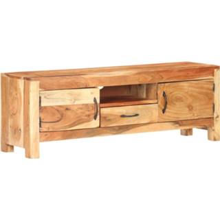 👉 Acaciahout Vidaxl Tv-meubel 116x30x40 Cm Massief 8720286070185