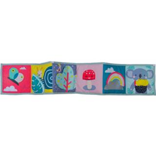 👉 Wit multicolor kinderen Taf Toys Kinderwagenboek Koala Junior 84 Cm Wit/multicolor 605566126159