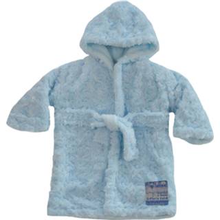 👉 Badjas blauw polyester baby's Soft Touch Baby 0-12 Maanden 5023797304613