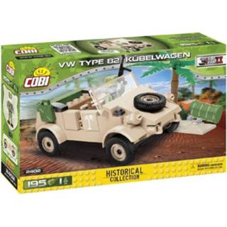 👉 Bouwpakket beige Cobi Vw-82 Kubelwagen Junior Abs 195-delig 5902251024024
