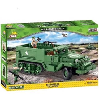 👉 Bouwpakket groen Cobi M3 Half-track Junior Abs 575-delig 5902251025366
