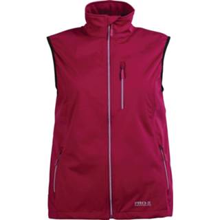 👉 Bodywarmer bordeaux polyester vrouwen Pro-x Elements Sina Dames 4005422153644