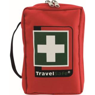 👉 Rood polyester Travelsafe Ehbo-set World Tour 12 Cm 73-delig 8712318939089