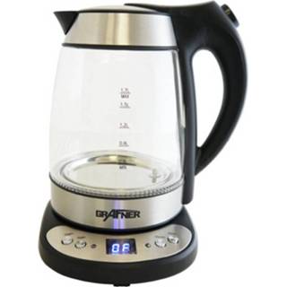 👉 Waterkoker Grafner Glazen Met Led - Verstelbare Temperatuur 4260213365549