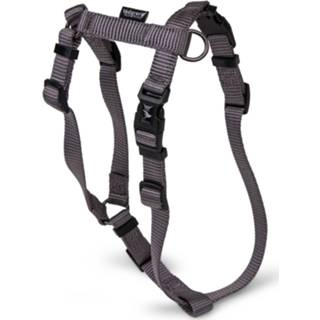 👉 Nylon XS Dierenbenodigdheden Vadigran H-harnas Classic Taupe 20-32cmx10mm 5411468159653