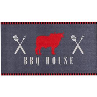 👉 Kunststof multikleur Md Entree - Barbecue Mat Bbq House 67 X 120 Cm 8718754876131