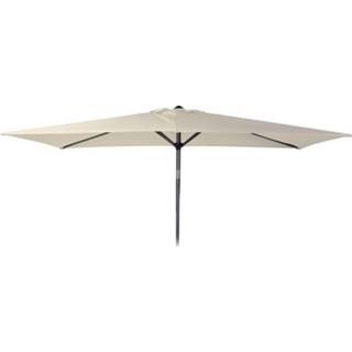 👉 Knikarm polyester crème 4goodz Balkonparasol 150x250cm Met - Creme 6013917343355