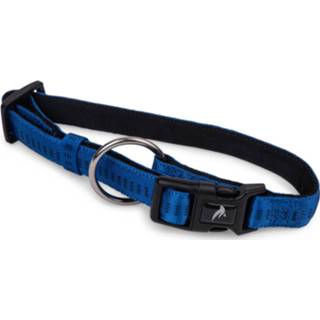 👉 Halsband nylon Dierenbenodigdheden Vadigran Hond Soft Grip Blauw 30-45cmx20mm 5411468167665