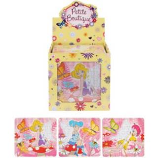 👉 Uitdeelcadeautje multikleur Uitdeelcadeautjes - Puzzel: Fairy Fee, 13 X 12 Cm In Traktatiebox 5050203094356