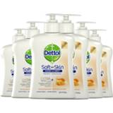👉 Dettol Handzeep - Extra Care Droge En Normale Huid Honing & Galamboter 250ml X6