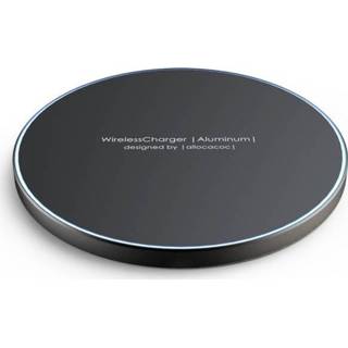 👉 Zwart Wireless Charger Aluminum, 8719186020505