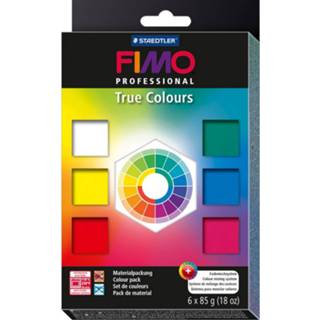 👉 Boetseerklei multikleur Staedtler Fimo 510 Gram 6-delig 4007817800317