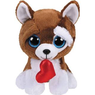 👉 Ty Beanie Buddy Smootches Heart Dog 24cm 8421366637