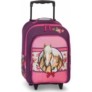 👉 Trolley roze multikleur meisjes Paarden 4002282188212