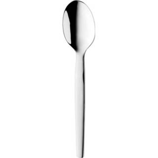 👉 Zilver staal RVS zilverkleurig 12-delige Quadro Lepelset, - Roestvrij Berghoff Essentials Line 5413821089454