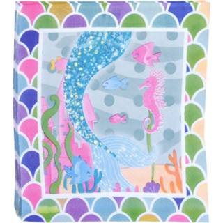 👉 Servet papier multikleur Free And Easy Servetten Zeemeermin 33 X Cm 16 Stuks 8719987131073