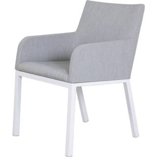 👉 Terrasstoel wit textileen grijs Vdg Zenna Tuinstoel - 7423448993933