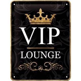 👉 Metalen plaat Muurdecoratie VIP Lounge 15 x 20 cm