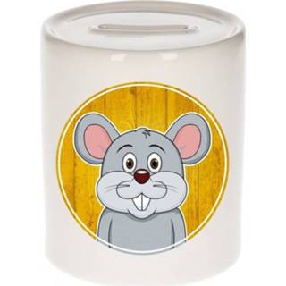 Muizen spaarpot van keramiek 9 cm