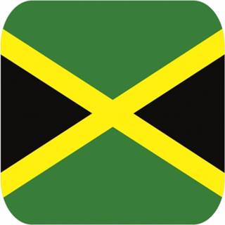 👉 Onderzetters voor glazen met Jamaicaanse kleuren 15 st