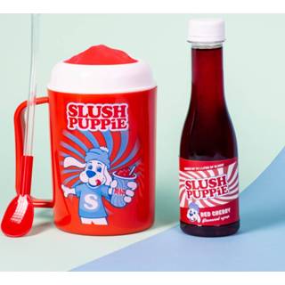 👉 Beker rood active Slush Puppie En Siroop Set - Red Cherry 5060679331510